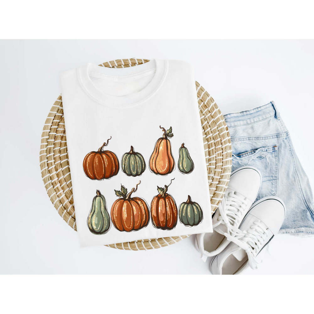 Pumpkins Shirt Halloween T Shirt Spooky Season Shirt Fall Shirt